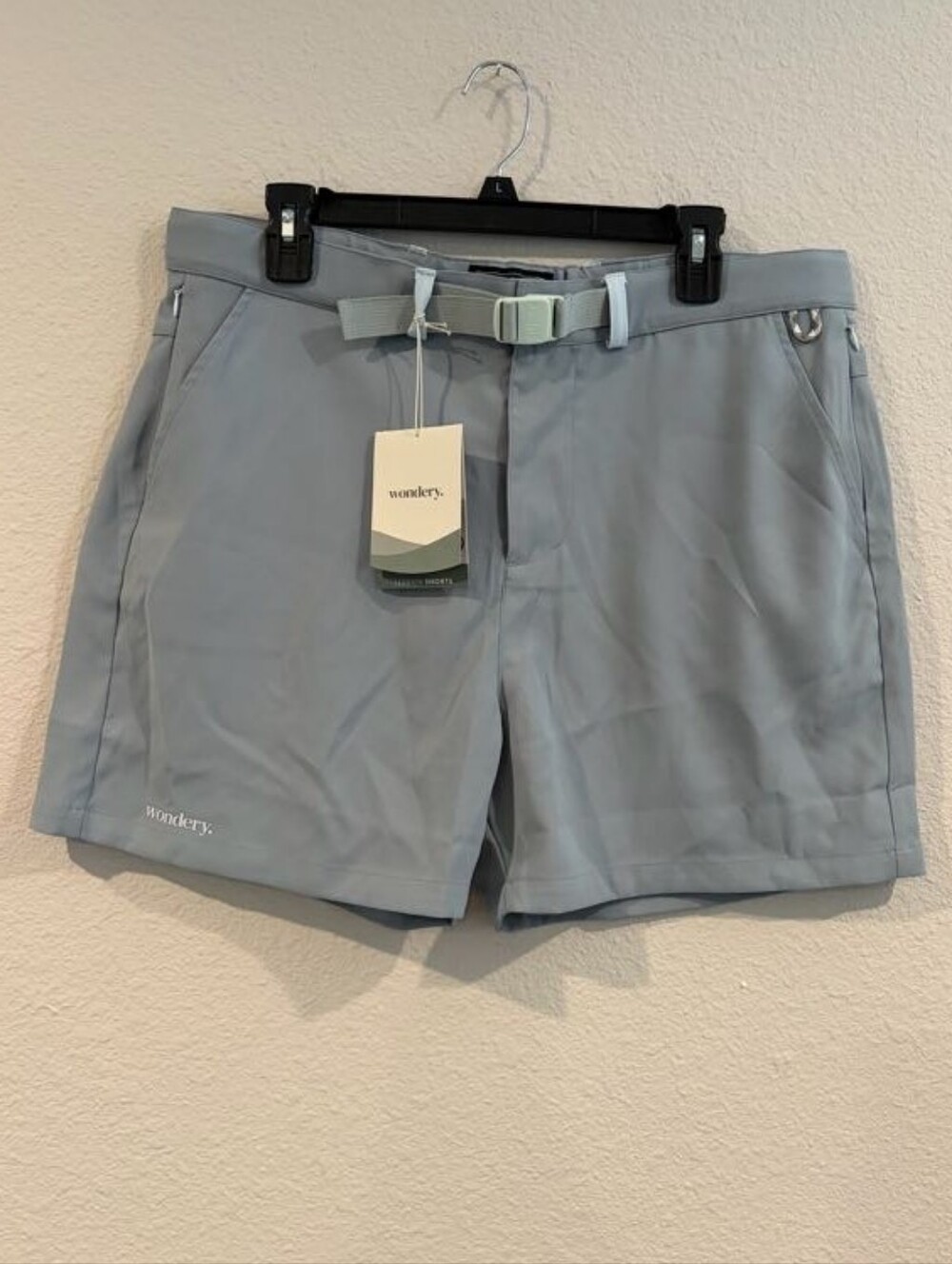 NEW WONDERY Womens Classic Light Blue Classic Terrain Hiking Shorts Size XL